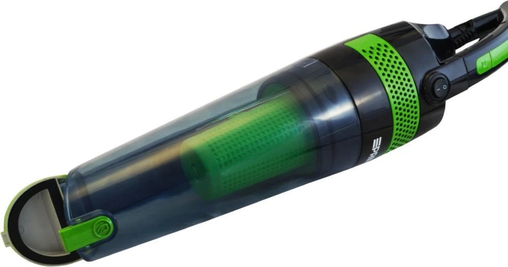 Fshesë elektrike vertikale PRIME3 SVC11, pa qese, 1.5L, HEPA, E zezë/Gjelbër