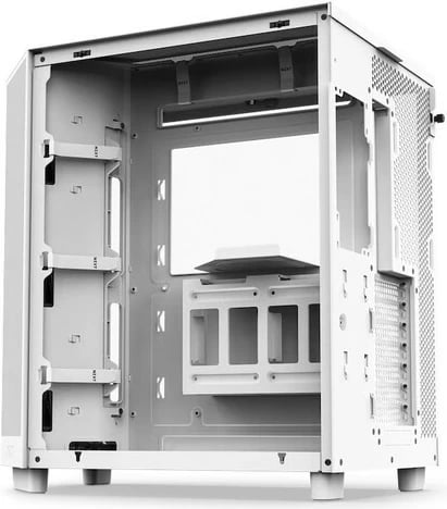 Kasë NZXT H6 Flow, Midi Tower, xham i temperuar, e bardhë