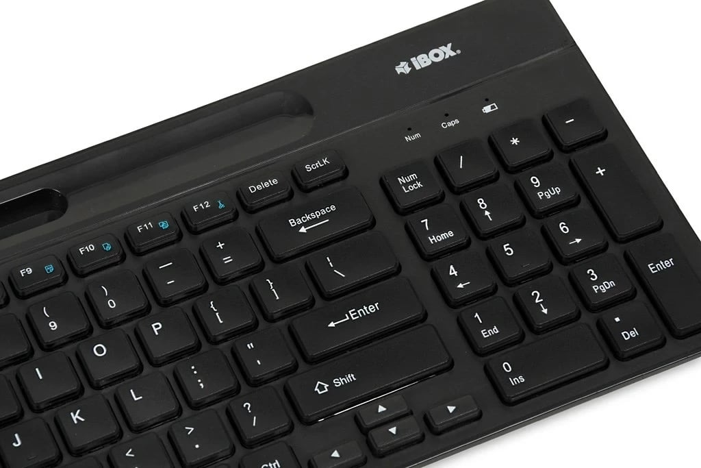 Tastierë IBOX Kallisto BT/2.4GHZ Wireless, e zezë