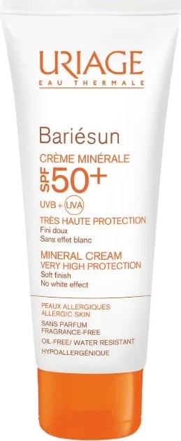 Krem mbrojtës nga dielli URIAGE Bariésun Mineral Cream SPF50+ 100ml unisex