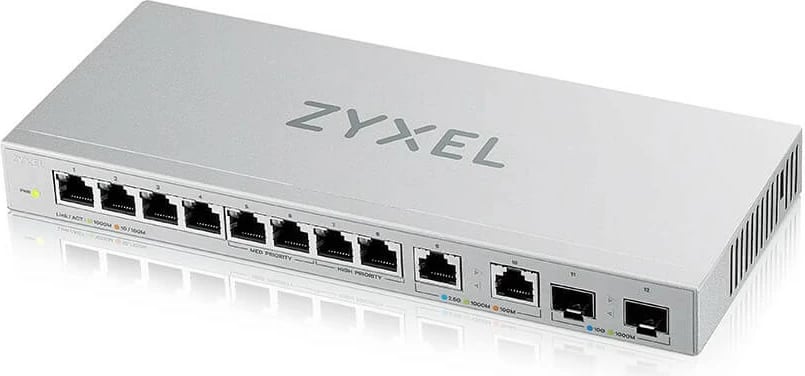 Switch Zyxel XGS1010-12-ZZ0102F, Unmanaged, Gigabit Ethernet (10/100/1000), Full duplex