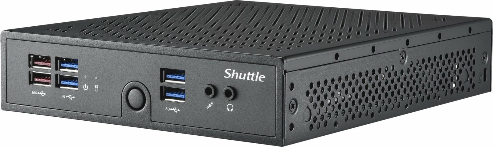 Mini PC Shuttle XPC slim DS50U3, Intel i3-1315U, 2x LAN, fanless, 1.3L