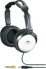 Kufje JVC HA-RX500, full-size, stereo, 3.5 mm/6.3 mm, e zezë/e bardhë