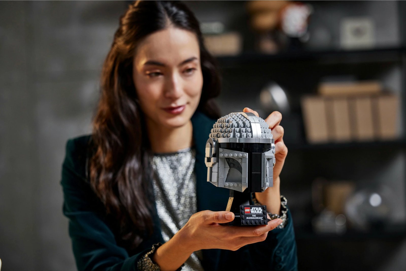 Set ndërtimi LEGO Star Wars The Mandalorian Helmet, 584 pjesë, shumëngjyrësh