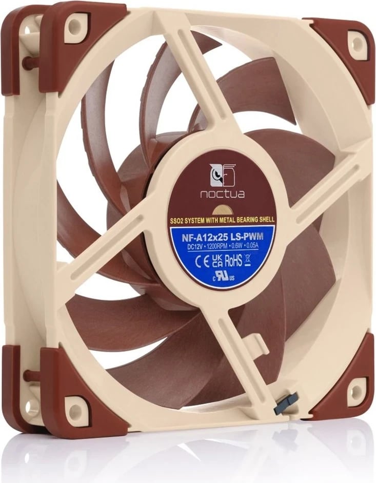 Ftohës Noctua NF-A12x25, 12cm, bronzë 