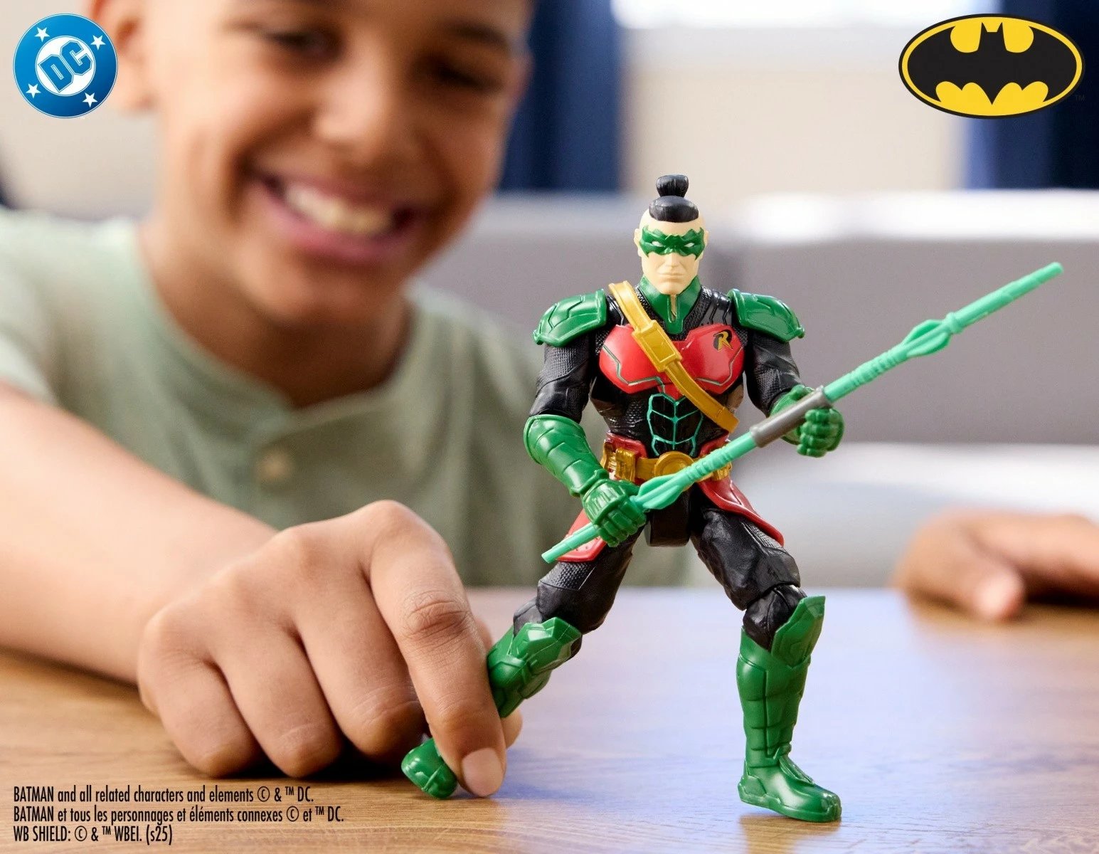 Figurë aksion, Spin Master Batman Ninja Strike 6074348, 15 cm, me aksesorë, asortiment një copë