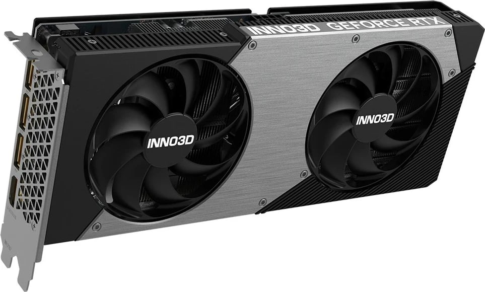 Kartelë grafike INNO3D GeForce RTX 5060 Ti TWIN X2 OC, 8 GB GDDR7, Gri