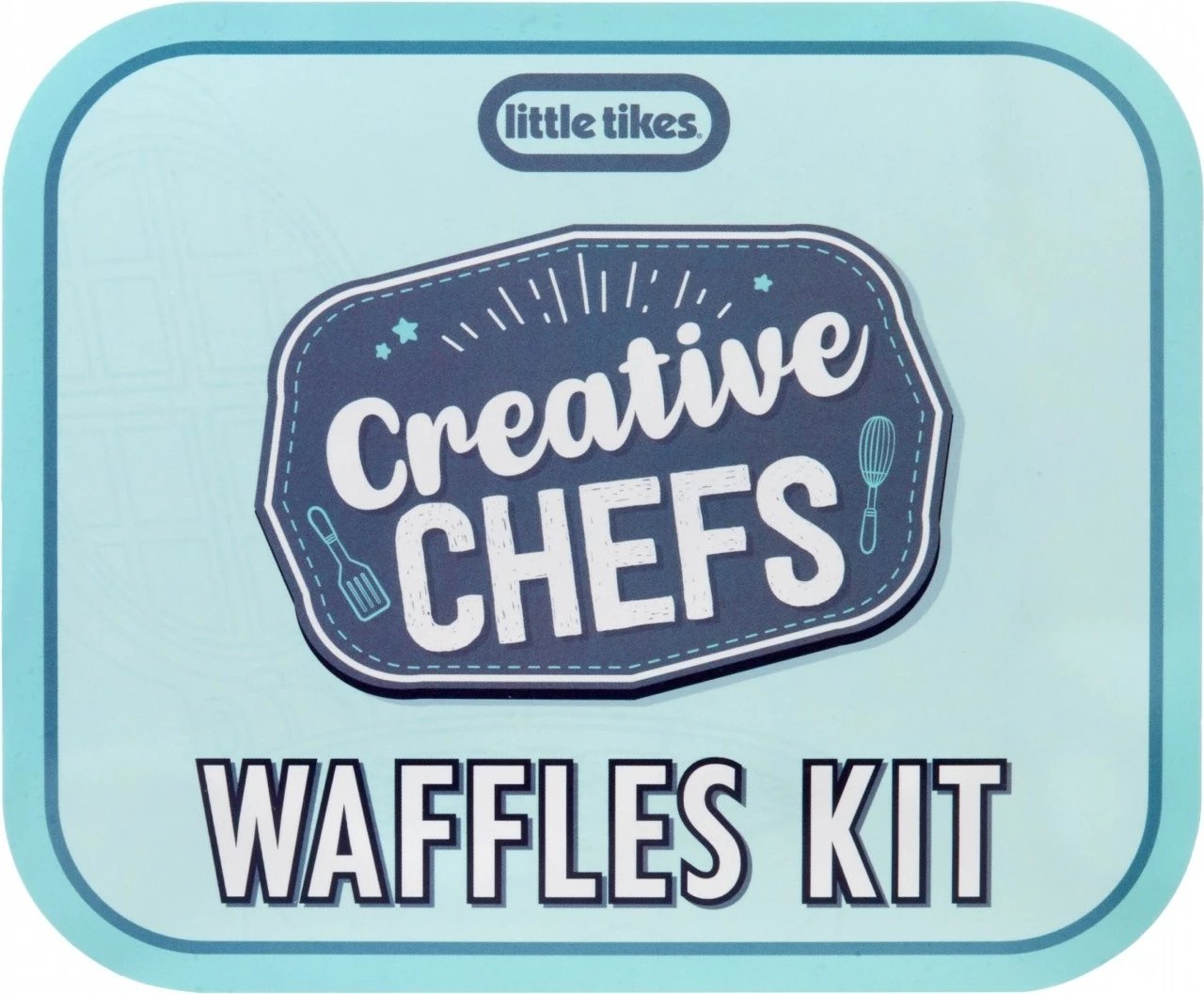 Set lodrash për vafla Little Tikes Creative Chefs me 18 aksesorë, shumëngjyrësh