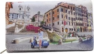 Portofol për femra Y Not?, i bardhë