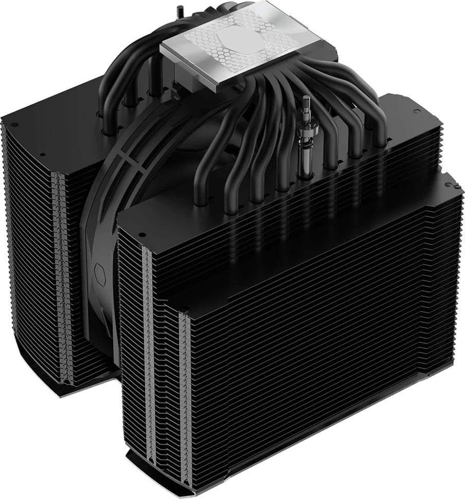 Ftohës ajri për procesor Cooler Master MasterAir MA824 Stealth, 120/135 mm, Zi