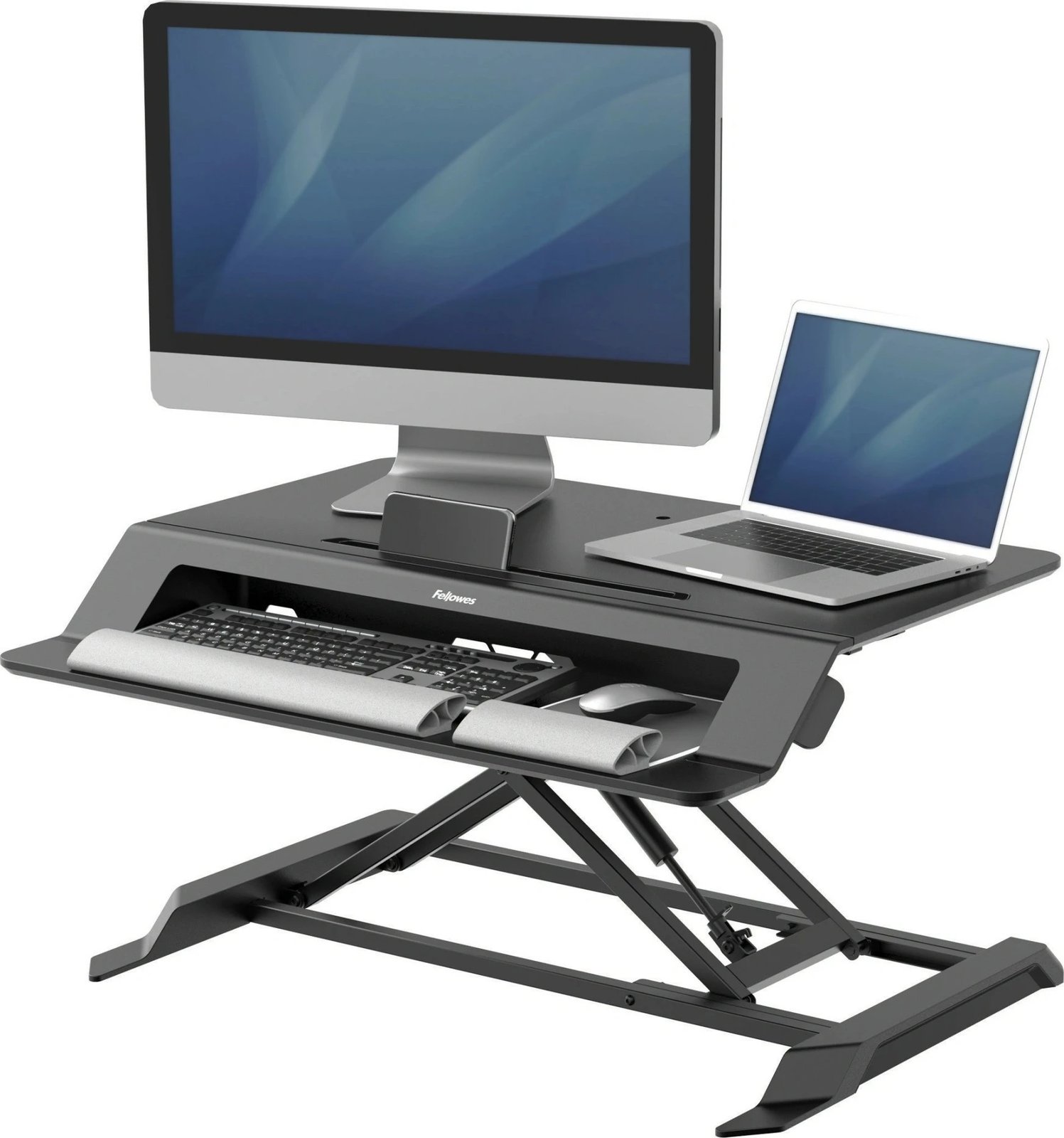 Konvertues tavoline Fellowes Lotus LT, sipërfaqe 80cm, ngjyrë e zezë