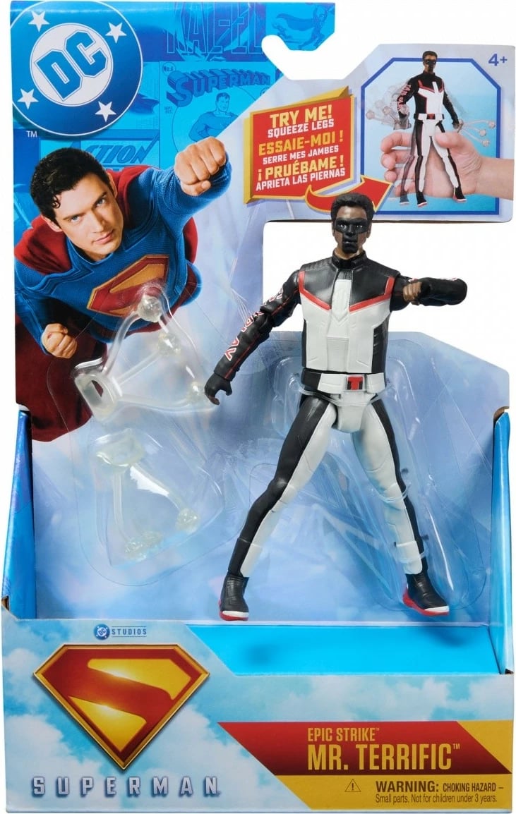 Figurë aksioni Superman Spin Master 15 cm, plastikë, me aksesorë