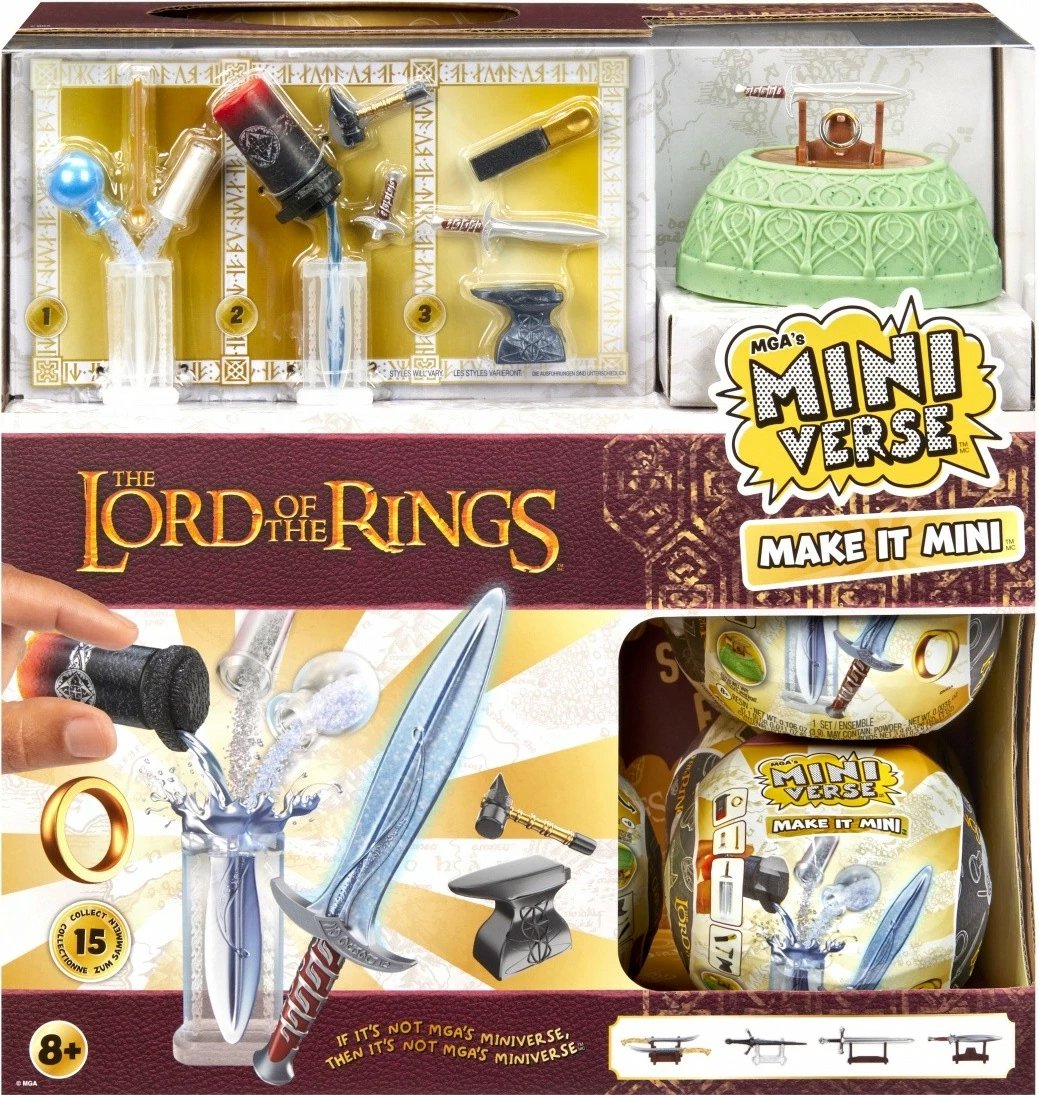 Set figurina mini Lord of the Rings MGA Miniverse, surprizë