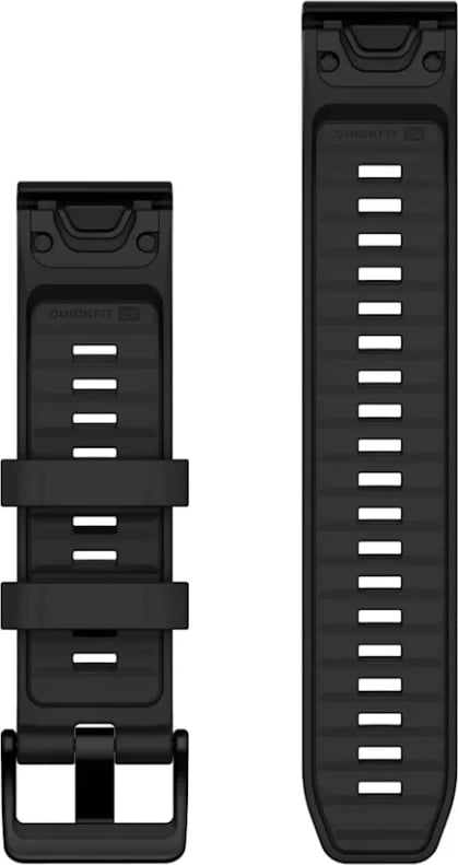 Rrip për smartwatch Garmin QuickFit® 22 Bands, Black Silicone