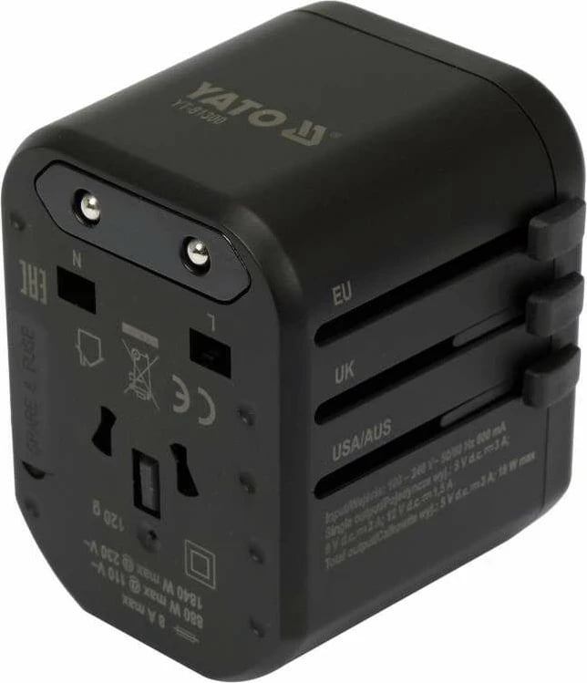 Mbushës universal YATO YT-81300, i zi