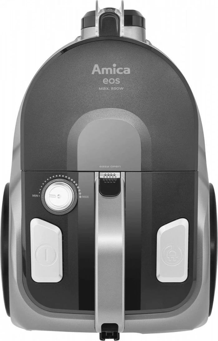 Fshesë elektrike pa qese Amica EOS VM 3011, 2.5L, HEPA 13, e zezë/argjendtë