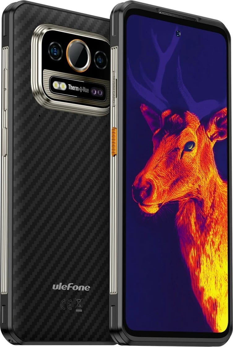 Celular Ulefone Armor 25T Pro, 8/256GB, IP69K, Thermal Vision, Frost Black
