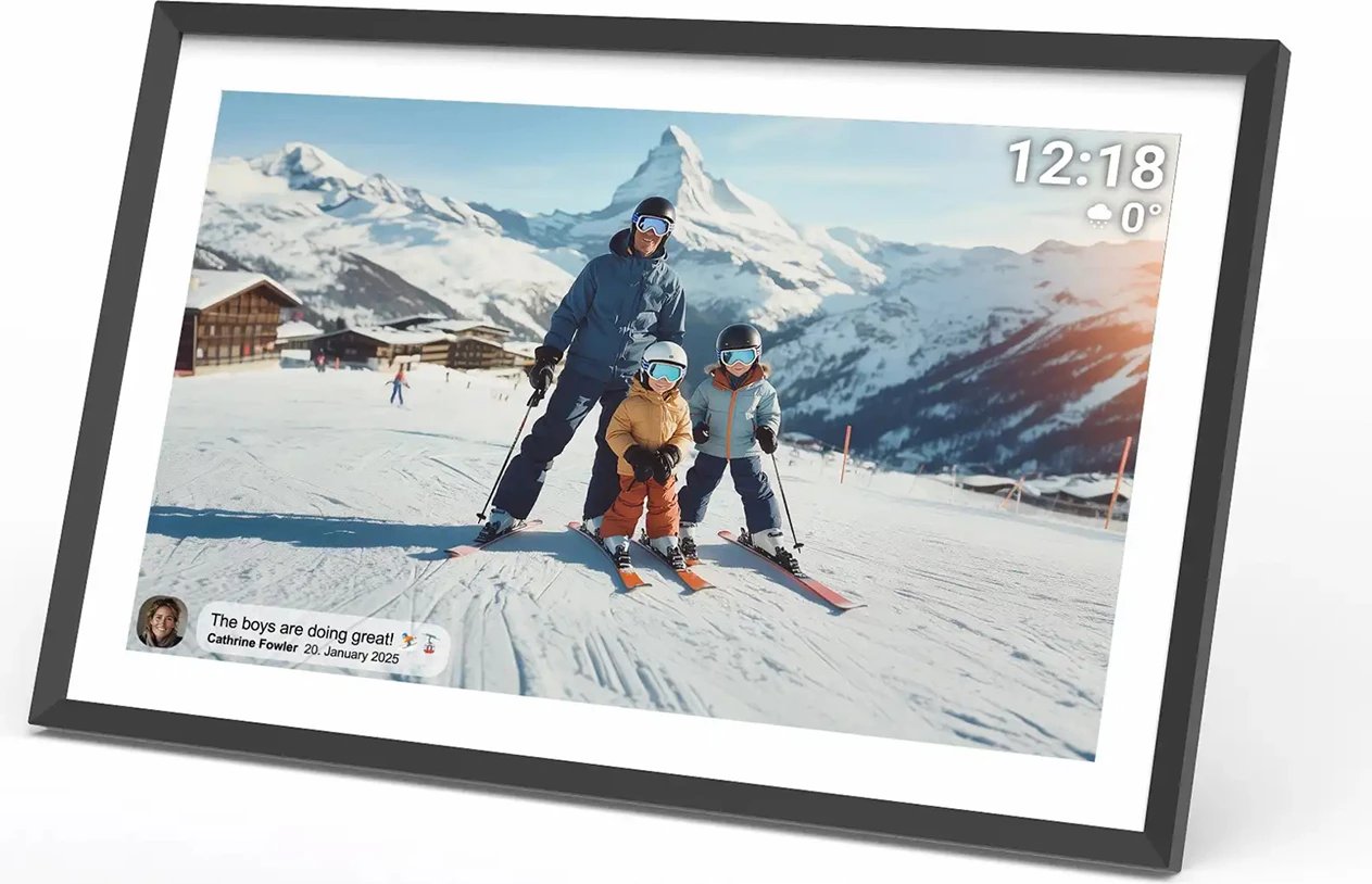 Kornizë digjitale Denver Frameo PFF-1081, 10.1", 16 GB, e zezë Kornizë digjitale Denver Frameo PFF-1081, 10.1", 16 GB, e zezë