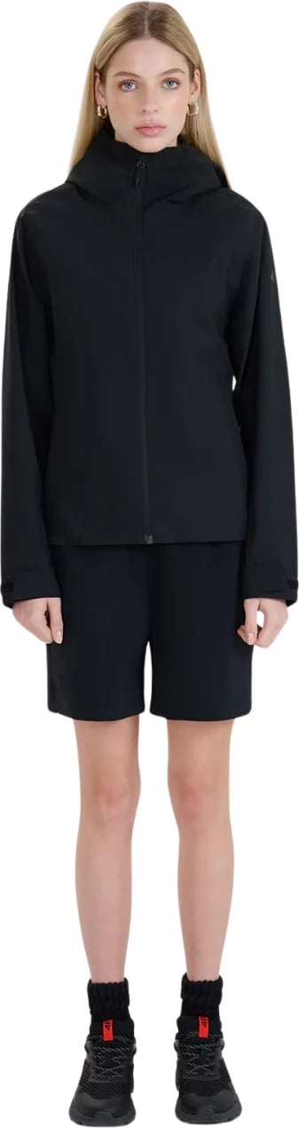 Jakne shiu për femra 4F, e zezë