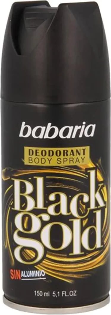 Deodorant spray për meshkuj Babaria Black Gold 150ml+50ml