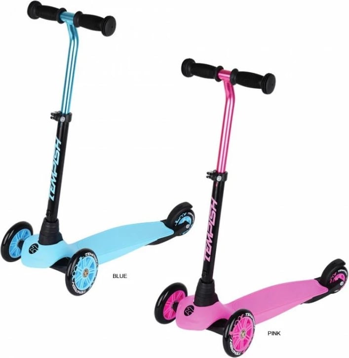 Scooter për fëmijë Tempish, ngjyrë blu dhe rozë