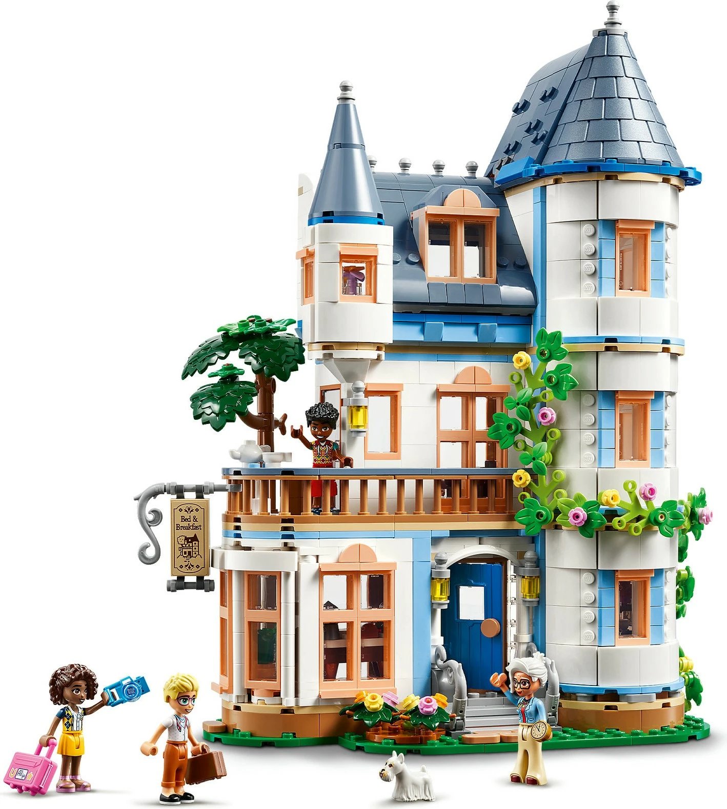 Set ndërtimi LEGO Friends 42638, kështjellë me akomodim, shumëngjyrësh