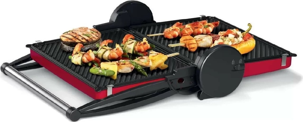 Grill tavoline Bosch TCG4104, i kuq