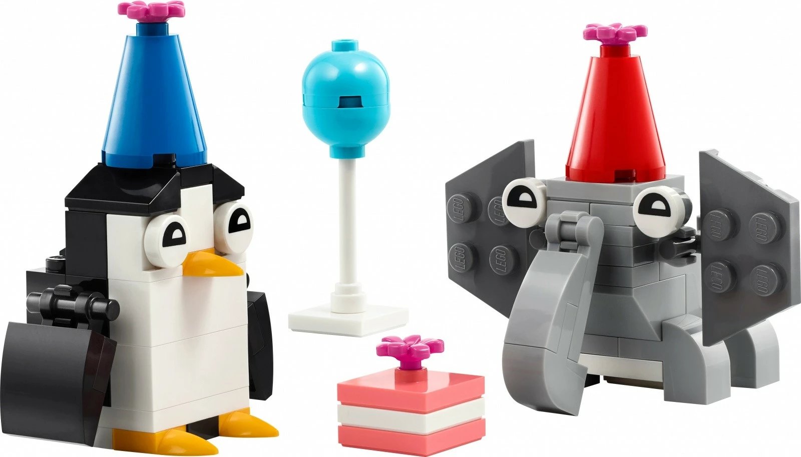 Set LEGO Creator 30667 Birthday Party with Animals, 72 pjesë, plastikë