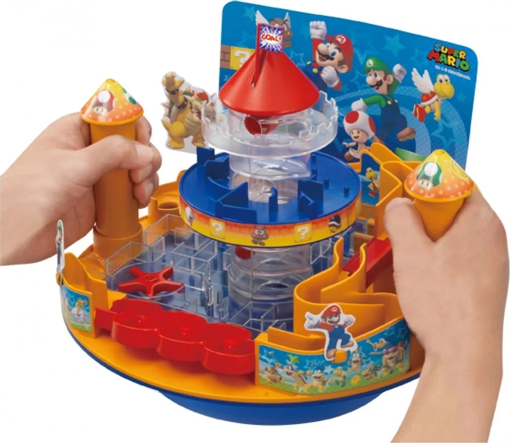 Lojë tavoline Super Mario Castle Land, për fëmijë, shumëngjyrëshe