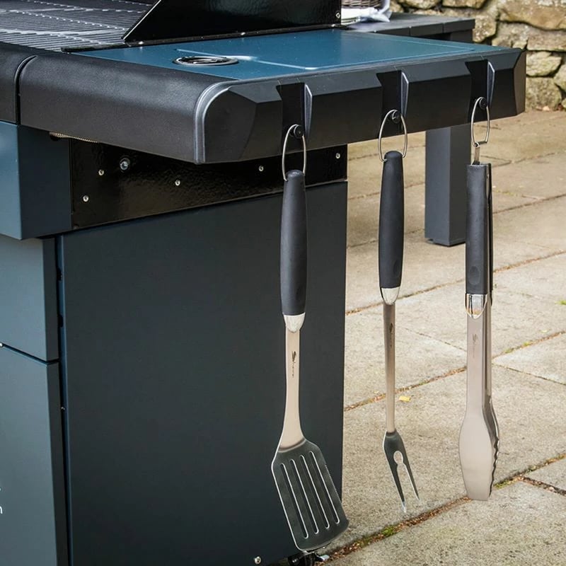 Set aksesorësh për grill Sahara, të zi