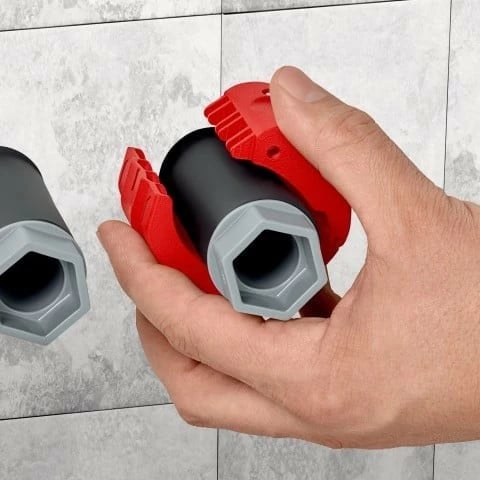 Prerës kabllosh Knipex BiX, plastikë/çelik inox, 5 cm, kuq