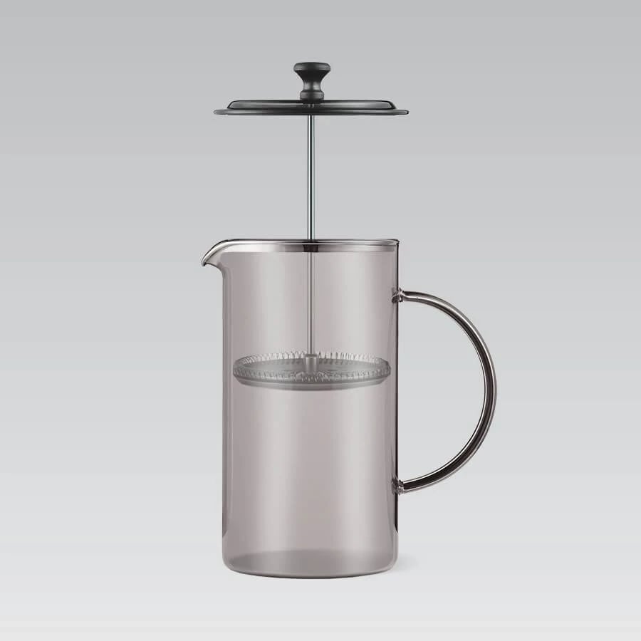 French press Maestro MR-1861-600, 600 ml, e zezë