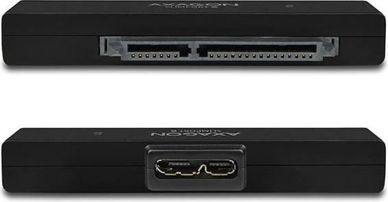 Kasë AXAGON ADSA-1S6 me adapter USB 3.0 - SATA 6G për SSD/HDD 2.5" me kuti mbrojtëse
