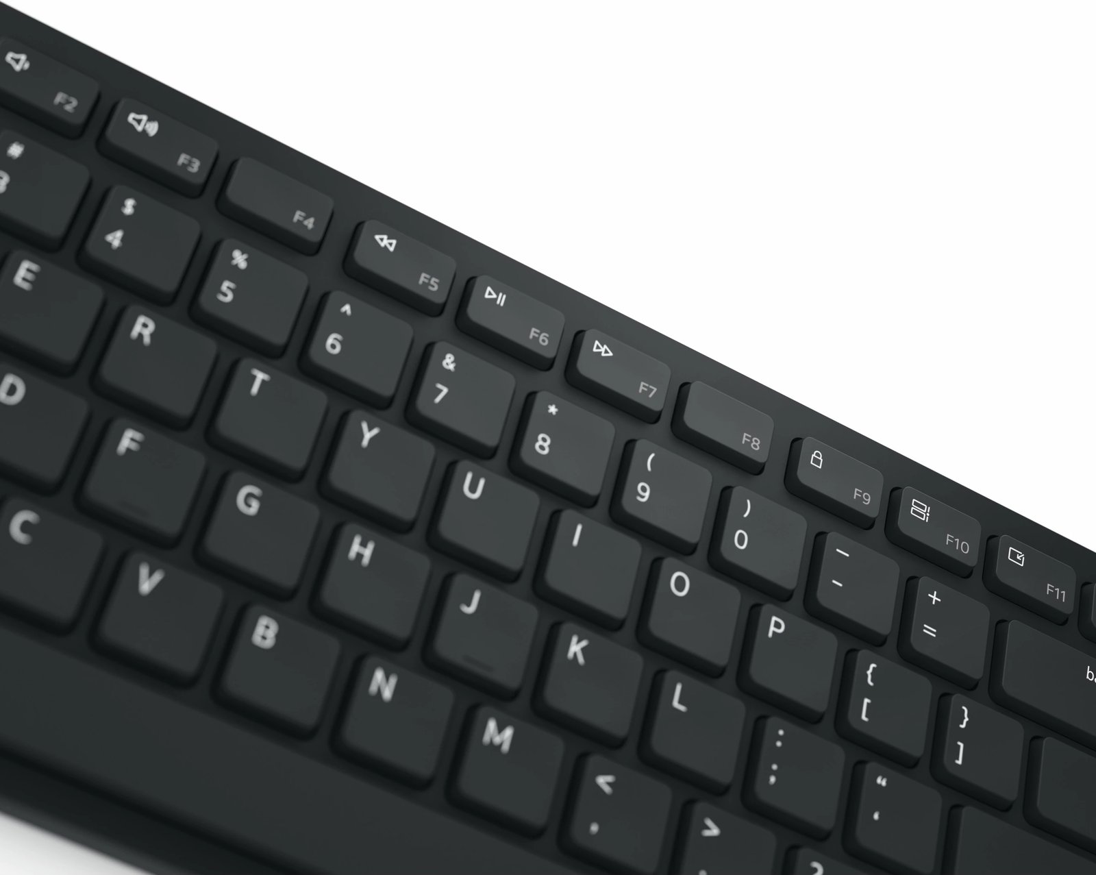 Tastierë dhe maus DELL KM5221W, Full-size (100%), Wireless, RF Wireless, QWERTZ, E zezë