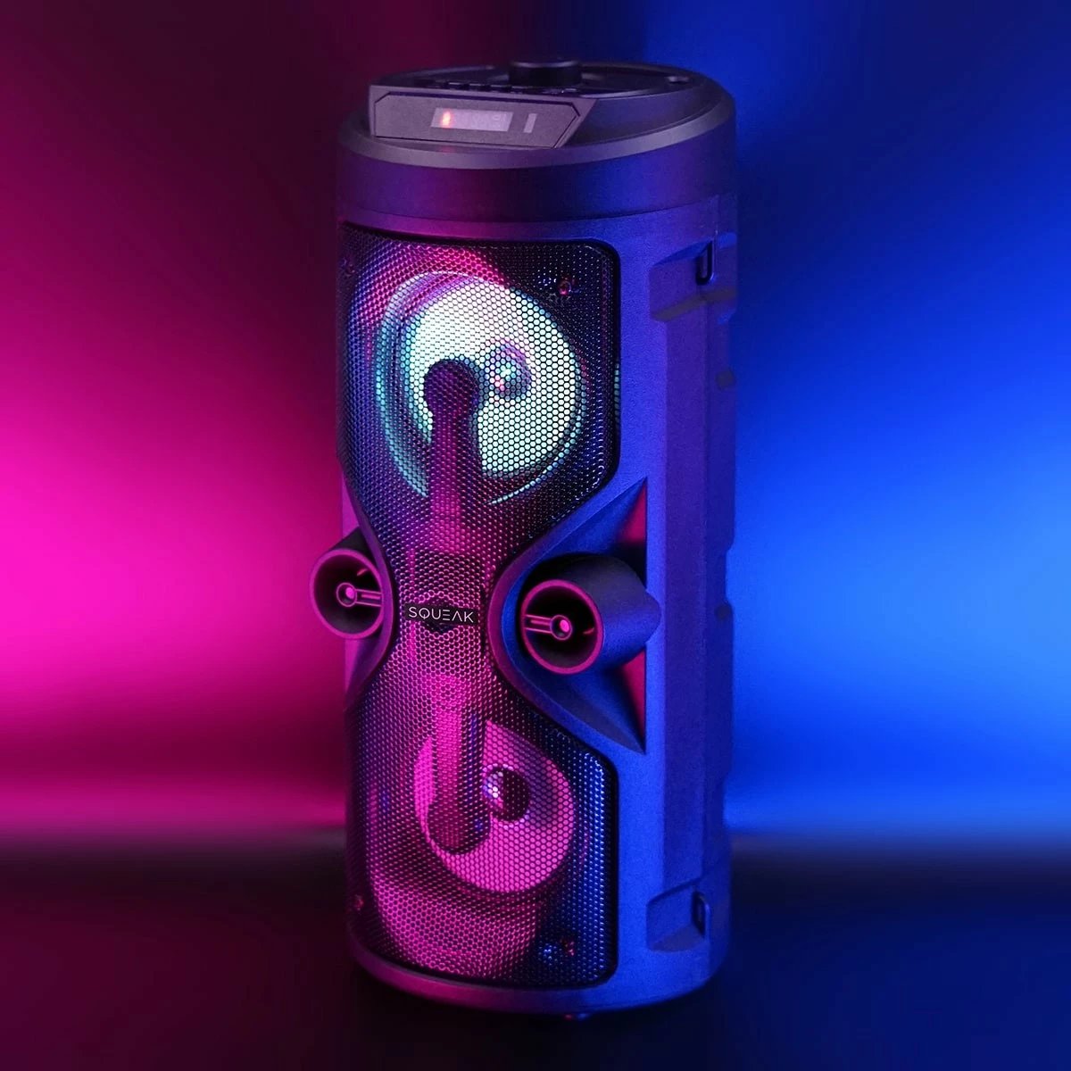 Altoparlant portabil SQUEAK SQ1004 me Bluetooth 5.0, karaoke, 40W, i zi, me mikrofon