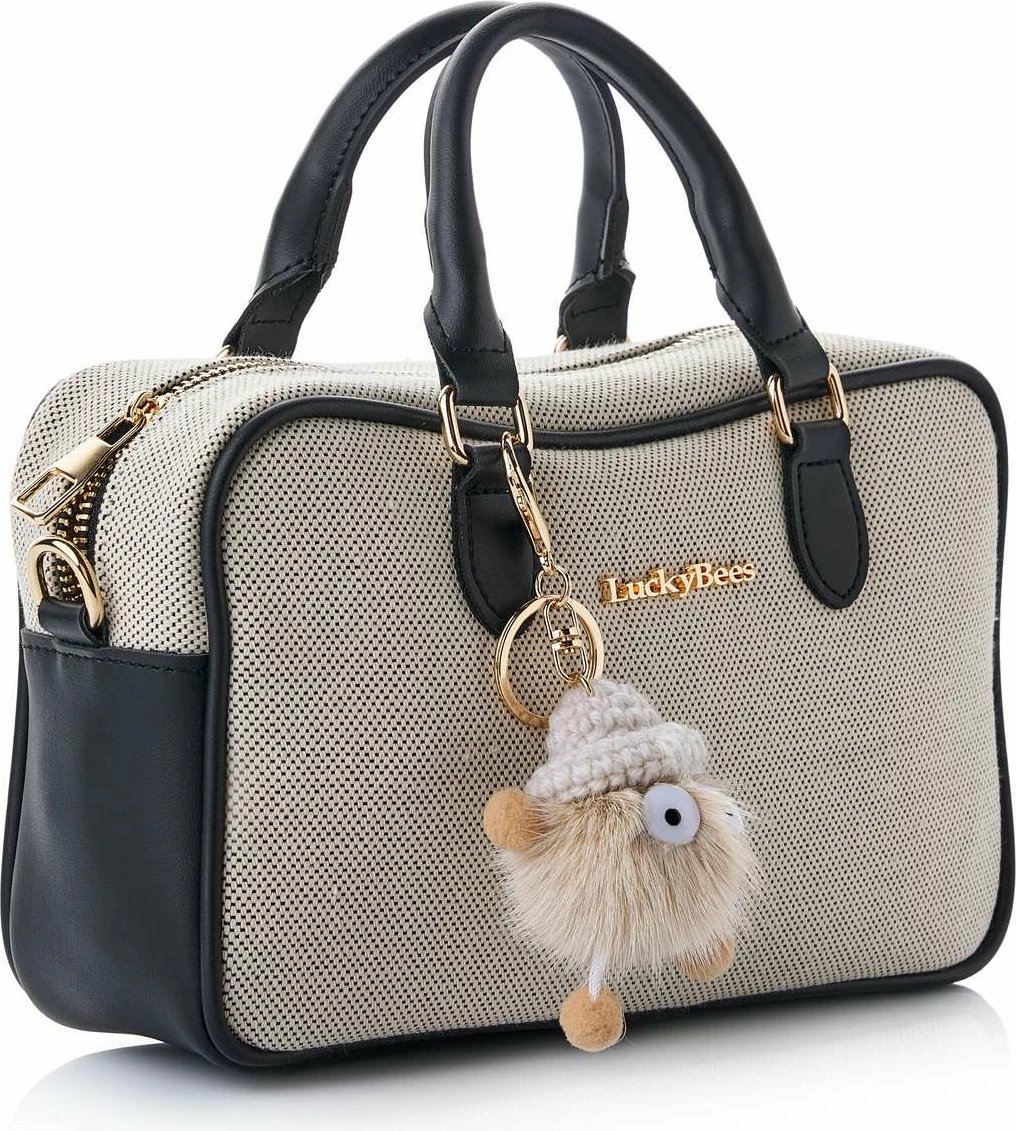 Çantë krahu Lucky Bees, rozë e zezë