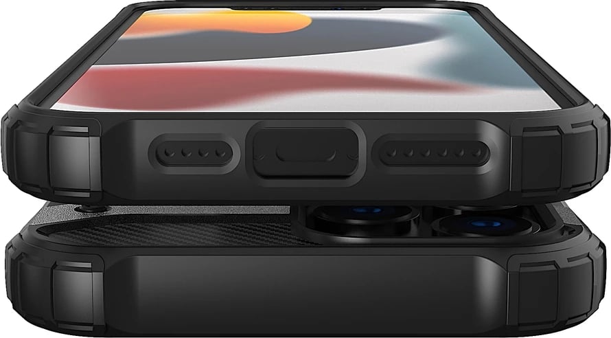 Mbështjellës Hurtel Hybrid Armor për iPhone 14 Pro Max, Blu
