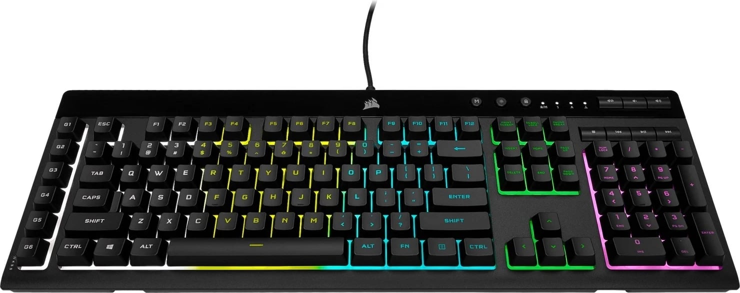 Tastierë Gaming Corsair K55 Pro RGB, me dritat RGB