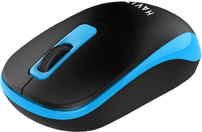 Maus wireless Havit MS626GT, 1200 DPI, 3 butona, USB-C, zi/blu