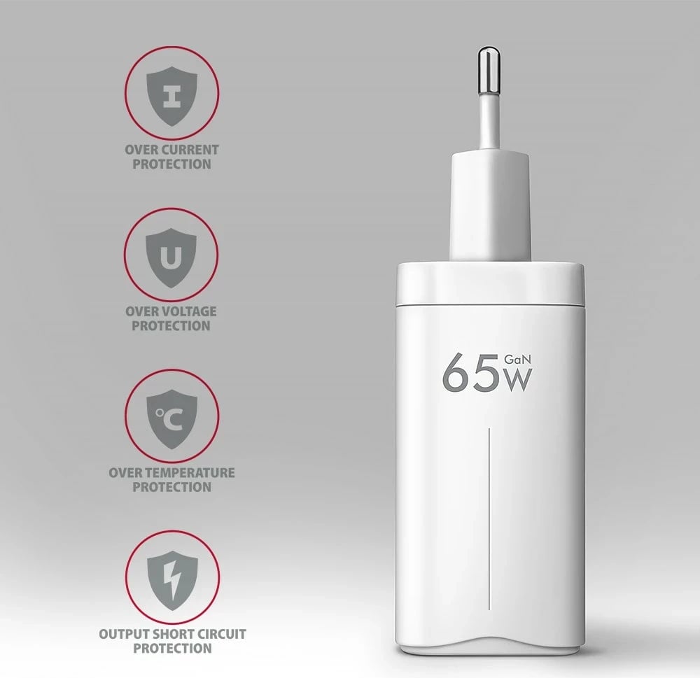 Karikues universal AXAGON ACU-DPQ65W, i bardhë, 65W