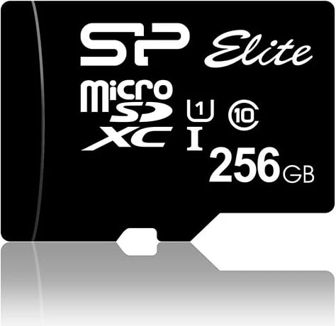 Kartë memorie Silicon Power Elite MicroSDXC, 256GB, e zezë