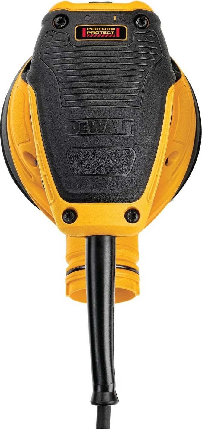 Lëmues orbital DeWALT 125mm 280W, zi/verdhe Lëmues orbital DeWALT 125mm 280W, zi/verdhe