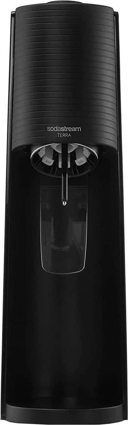 Saturator Sodastream Terra, 1L, CO2 bombolë, 2x shurup Pepsi 400ml, e zezë