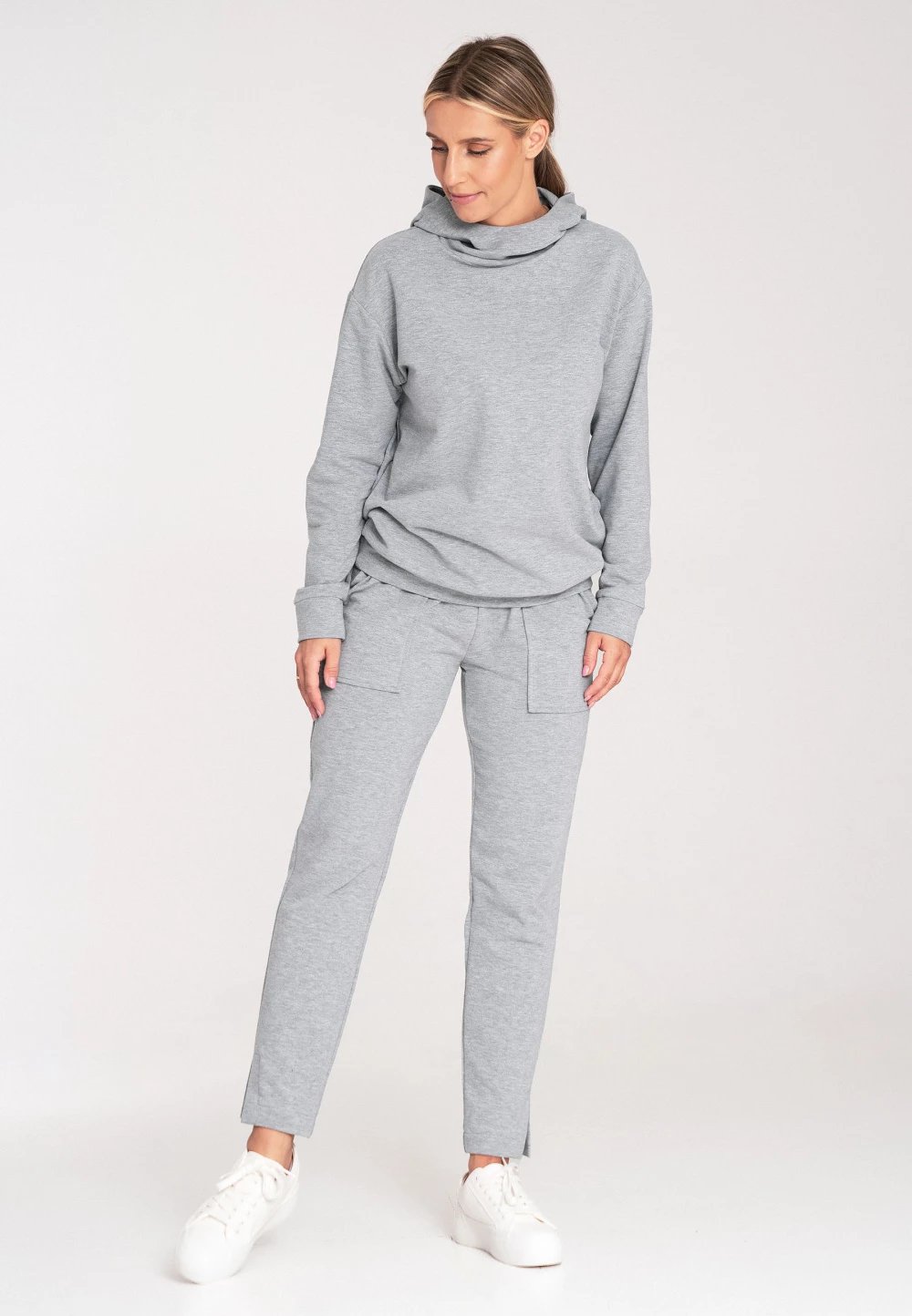 Bluzë duks Figl model 201489, gri