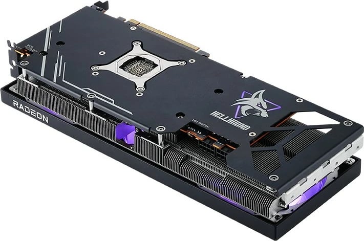 Kartelë grafike PowerColor Hellhound RX 7800 XT, 16 GB, GDDR6, 256 bit, e zezë