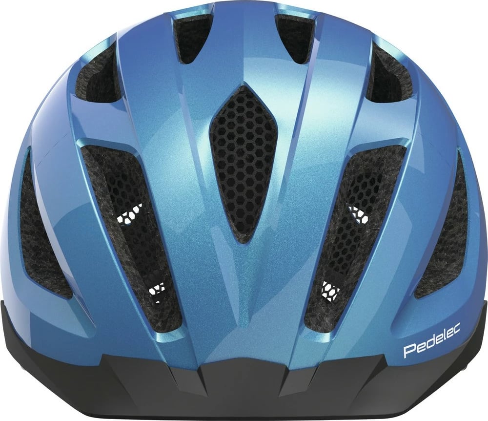 Helmetë biçiklete ABUS Pedelec 1.1, bardhë, LED