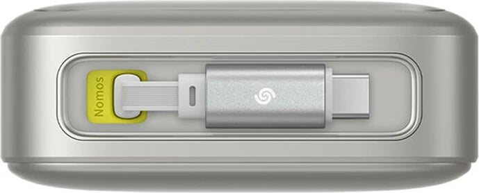 Powerbank Baseus OS Free2Pull 20000mAh 65W me kabllo, Gri