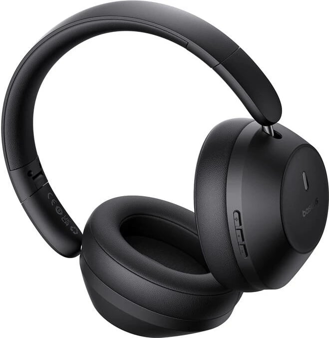 Kufje wireless Baseus Bass 30 Max, over-ear, ANC, Bluetooth 5.3, e zezë