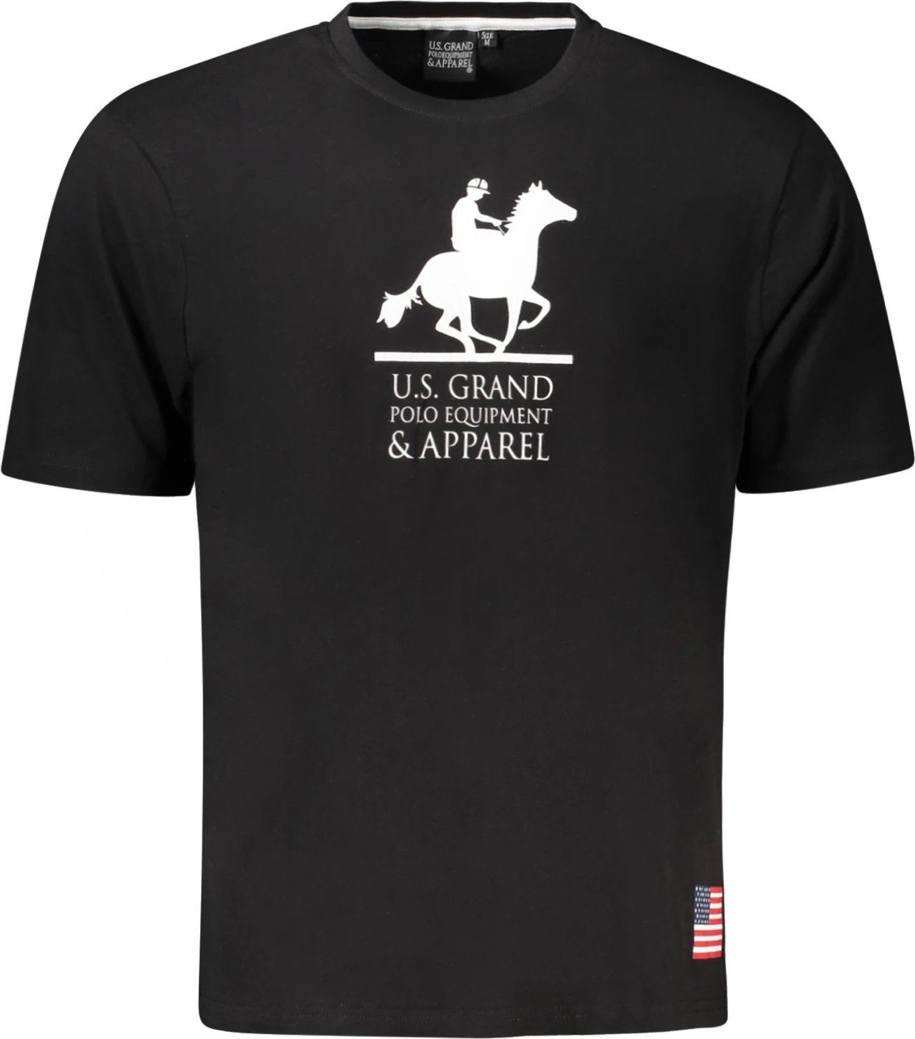 Maicë për meshkuj U.S. GRAND POLO, e zezë