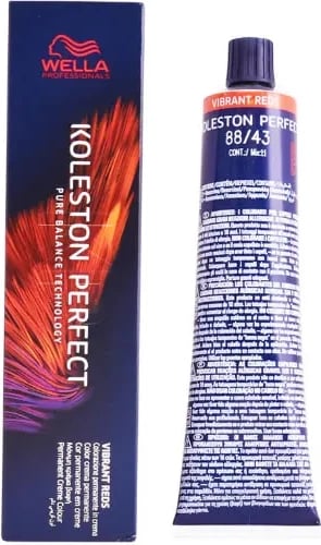 Ngjyrë për flokë Wella Koleston Perfect Me+ 88/43 unisex, 60ml e kuqe